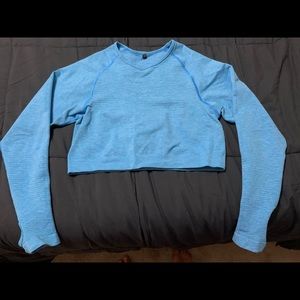 Alphalete Long Sleeve Crop Top - XL